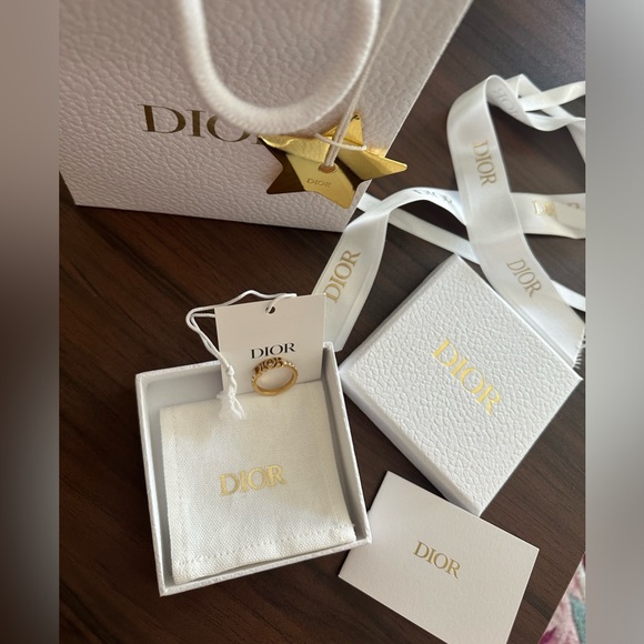 Dior Revolution Ring with care case, box, gift bag, and Dior star trinket ✨ 💍 - Picture 14 of 15
